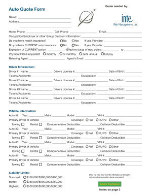 Form preview