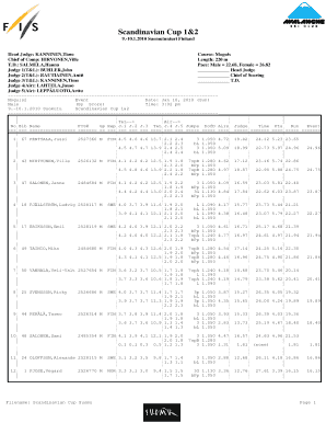 Iep meeting agenda - Scandinavian Cup Suomu - Hiihtoliitto - tulokset hiihtoliitto