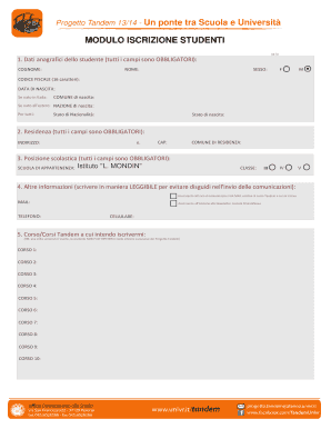 Progetto Tandem 13/14 - scmondin.it