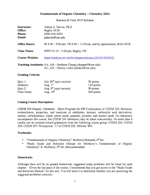 Construction project budget template - CHEM 224 Syllabus 071812.docx - catalyst uw