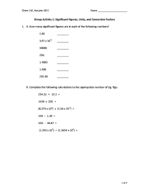 Dimensional Analysis Worksheet - Catalyst - catalyst uw