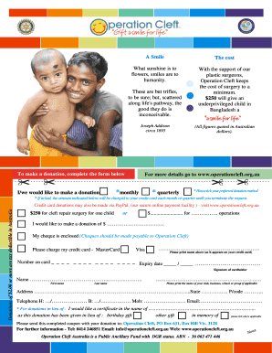 Cover letter for marketing internship - A Smile The cost - Operation Cleft - operationcleft org