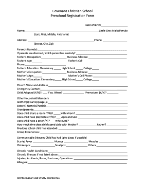 Form preview