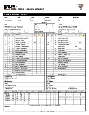 Half-time - cdn ehlhockey