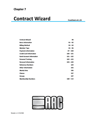 Work breakdown structure template word document - Contract Wizard FrontDesk v4.1 - Affiliated Acceptance