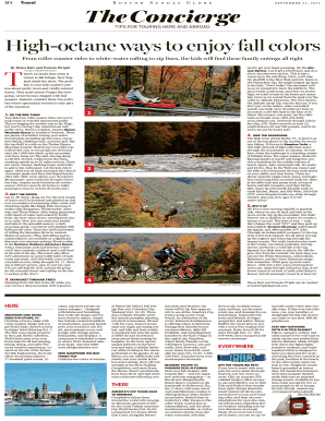 M4 Travel Boston SundayGlobe SEPTEMBER 27,2015 TheConcierge