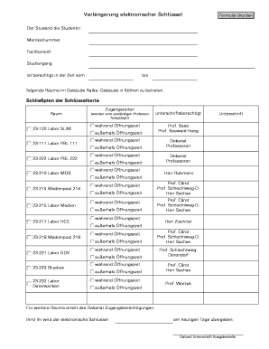 Schlieplan der Schlsselkarte - inf.hs-anhalt.de - inf hs-anhalt