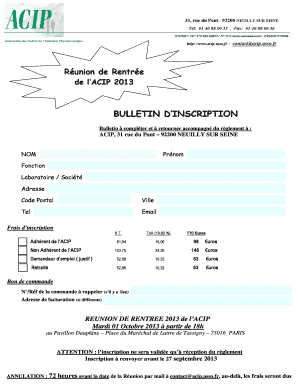 Runion de Rentre - acip-asso.fr