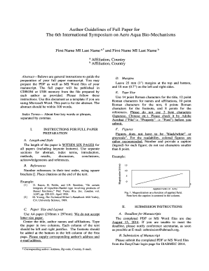 Author Guidelines of Full Paper for The 6th International ... - abmech