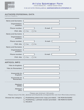 Form preview
