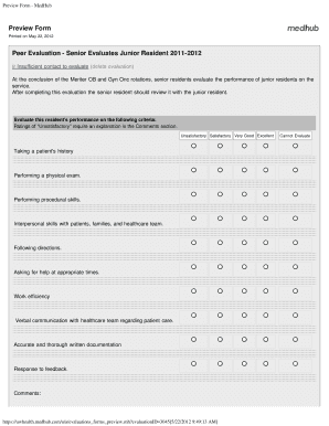 Form preview