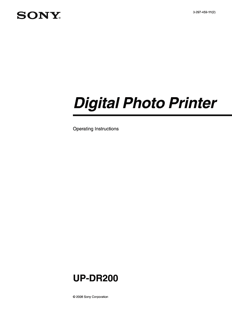 Fillable Online UPDR200 Fax Email Print pdfFiller