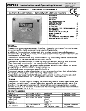 Parent teacher meeting introduction - Installation and Operating Manual Version 12 - gok.pl