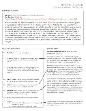 Old school gradebook - TEACHERS GUIDE - pursuegod.org