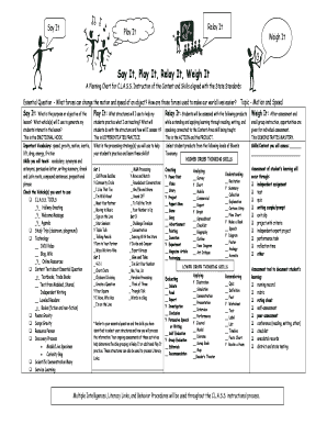 Say It, Play It, Relay It, Weigh It - Wikispaces