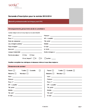 Form preview