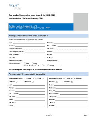 Form preview