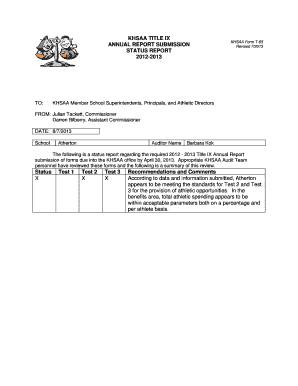 N600 interview questions - According to data and information submitted, Atherton - khsaa