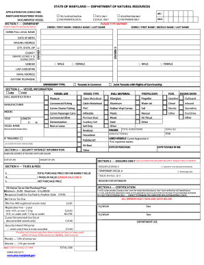 Maryland Department Of Natural Resources Bill Of Sale Maryland Department Of Natural Resources Bill Of Sale