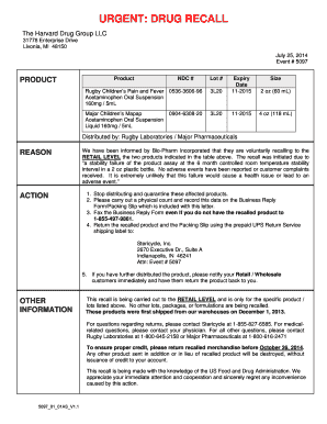 G650 Pill Recall Urgent Information You Must See - 153jfrv