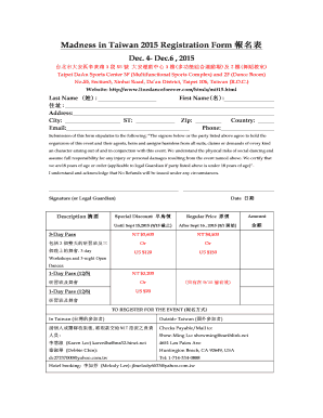 Letter to judge format - Madness in Taiwan 2015 Registration Form - Line Dance Forever