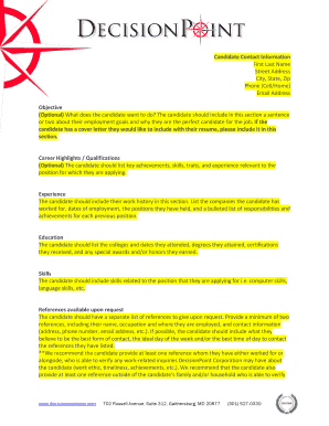 Form preview