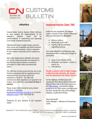 Canada Border Services Agency (CBSA) continues