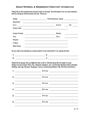 Form preview