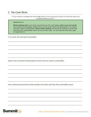 Sustainability Merit Badge Worksheet Answers - Escolagersonalvesgui
