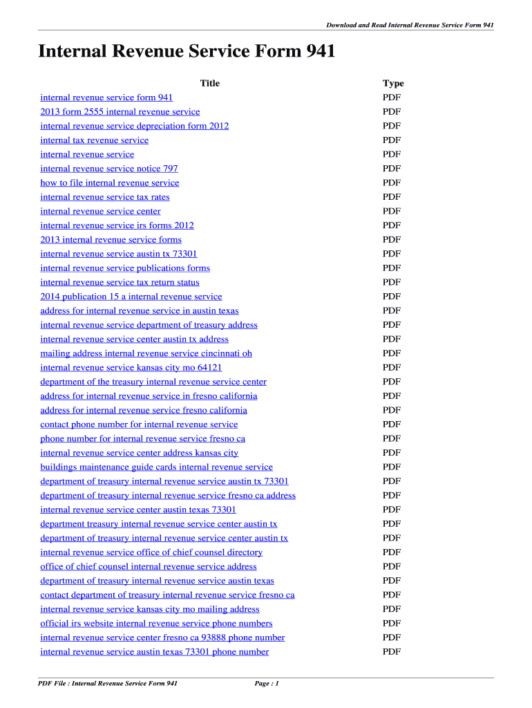 Fillable Online calse zapto Internal Revenue Service Form 941. internal
