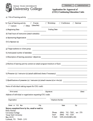 Form preview