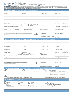 Membership Application
