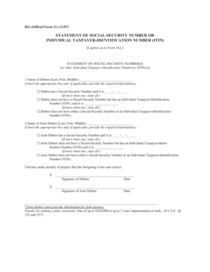 US Bankruptcy Court Voluntary Petition