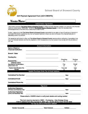 add direct deposit broward school boards online form