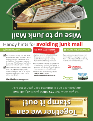 UK Junk Mail Reduction Guide