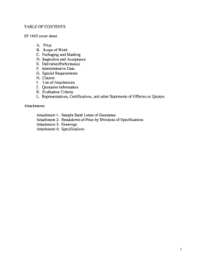 Request for Quotations Construction