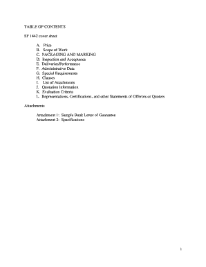 Request for Quotations