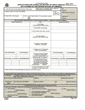 Death certificate format - REPORTING THE BIRTH ABROAD OF YOUR CHILD - Home IIP Digital ... - photos state