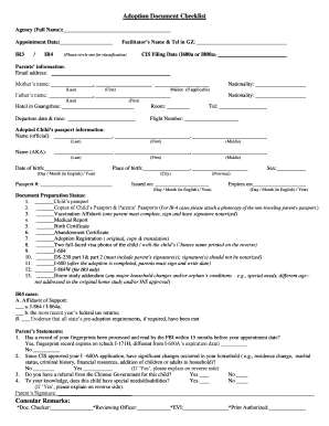 adoption document