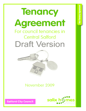 Salford Tenancy Agreement