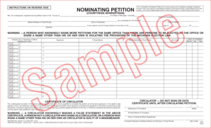 Michigan Countywide Nonpartisan Petition Form