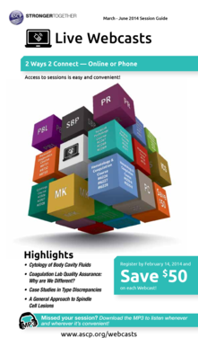 ASCP Webcast Registration Form