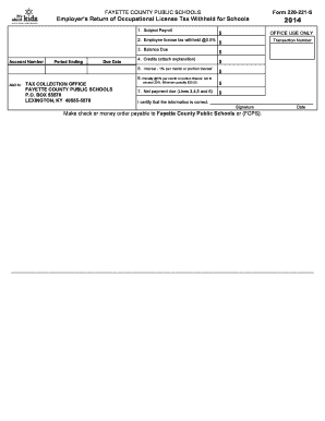 form 220 221 employer's return of license fee withheld