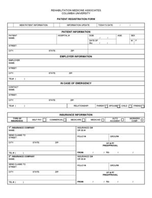 Patient Registration Form