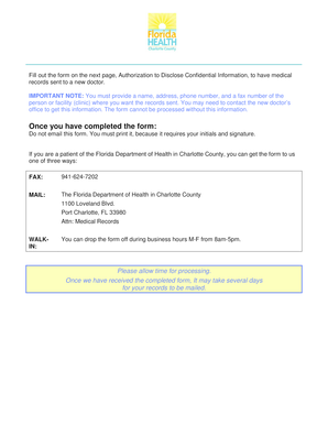 Authorization to Disclose Confidential Information