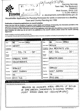 Householder Application for Planning Permission