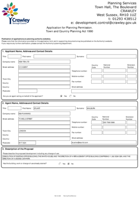 UK Planning Permission Application