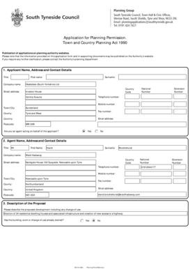 UK Planning Permission Application