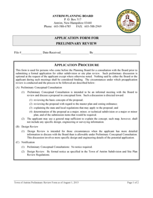 Form preview