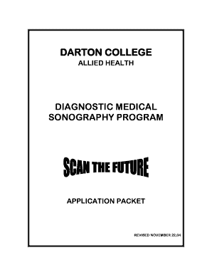 DIAGNOSTIC MEDICAL SONOGRAPHY PROGRAM - Darton College - darton